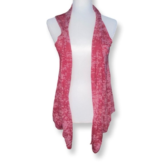 Vintage Maurices Maroon Layered Vest - New with Tags (Large) - Picture 1 of 2